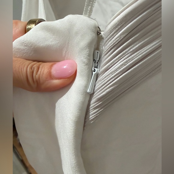 NWT Gaurav Gupta Toga Draped Gown in White - Picture 10 of 10